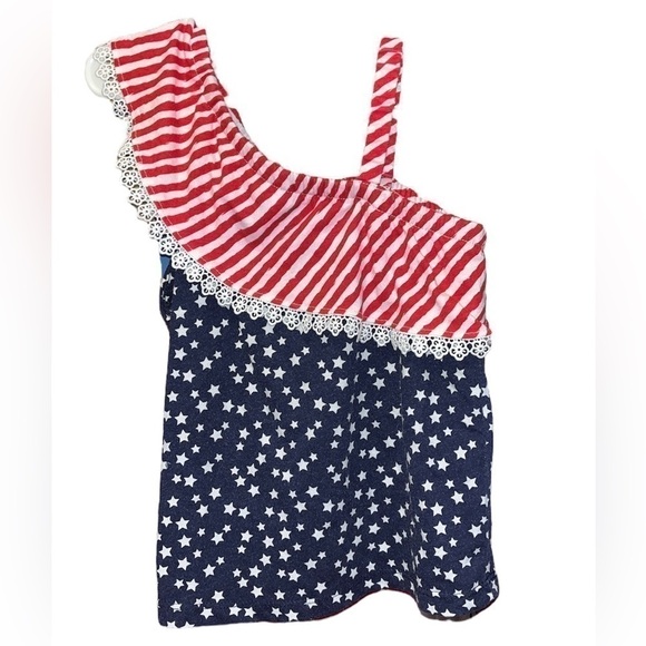 LABOR Day Patriotic top - Picture 1 of 3